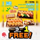 Sushi Express - FREE Bento When You Buy 5 - Singapore Promo