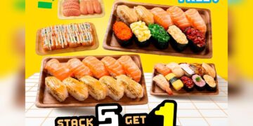Sushi Express - FREE Bento When You Buy 5 - Singapore Promo