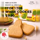 TSUJIRI - 1-FOR-1 Tea Whisk Cookies - Singapore Promo