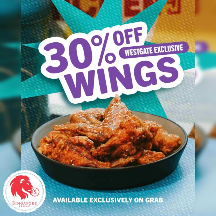 Jinjja Chicken - 30% OFF Wings - Singapore Promo