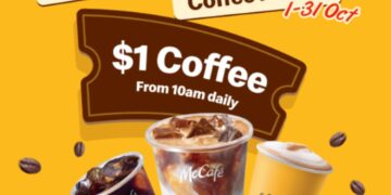 McDonald's - $1 Mccafe Faves - Singapore Promo