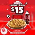 Pizza Hut - $15+ Late Night Takeaway Special - Singapore Promo