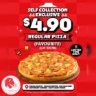Pizza Hut - $4.90 Regular Pizza - Singapore Promo