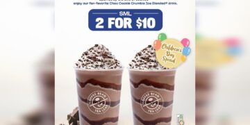 The Coffee Bean & Tea Leaf - Buy 2 Choc Cookie Crumble FOR $10 - Singapore Promo