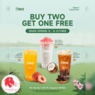 iTEA - Buy 2 Drinks Get 1 FREE - Singapore Promo