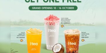 iTEA - Buy 2 Drinks Get 1 FREE - Singapore Promo